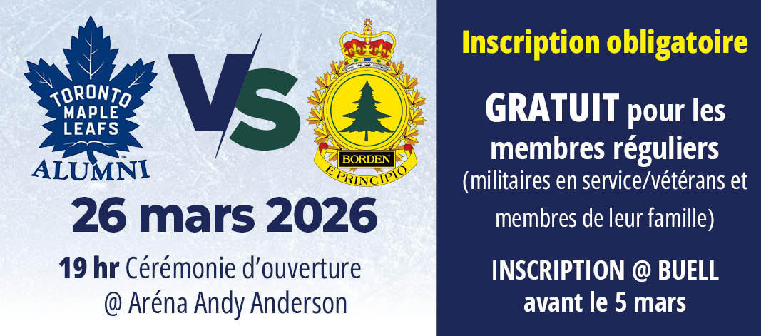 Soirée hockey @ Borden ATML vs BFC Borden