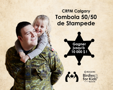 Military member with child