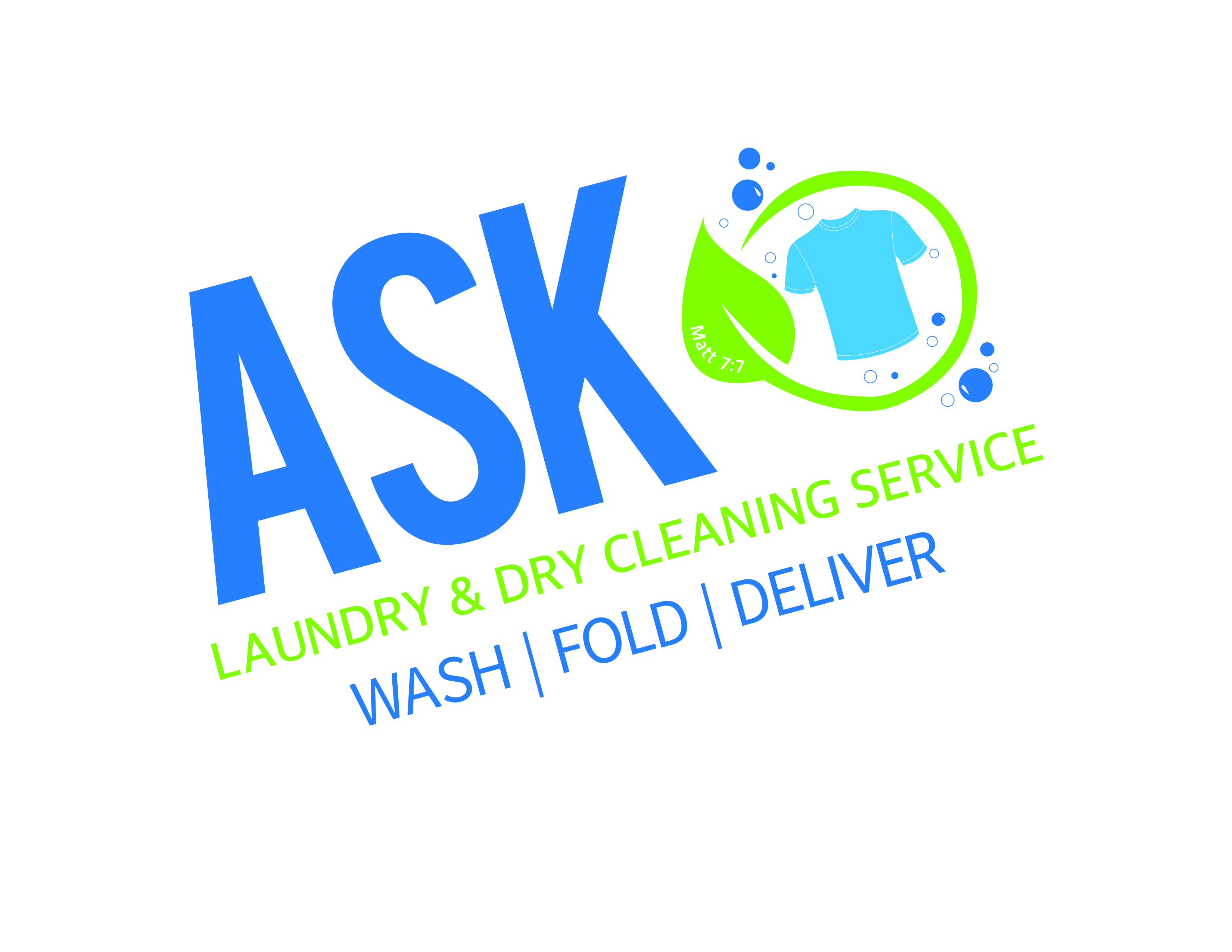 ASK Laundry & Dry Cleaning Service logo