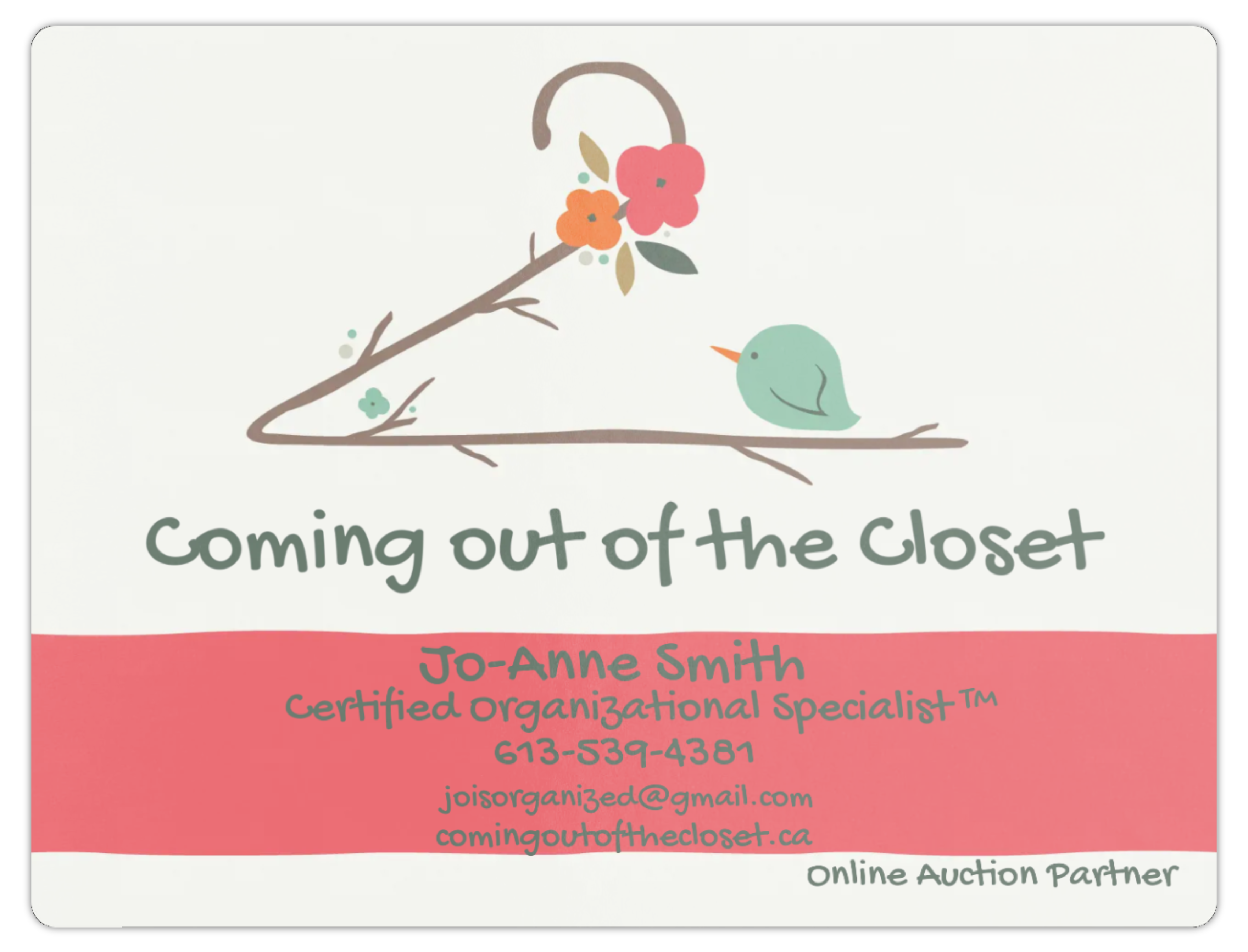 Coming out of the closet logo
