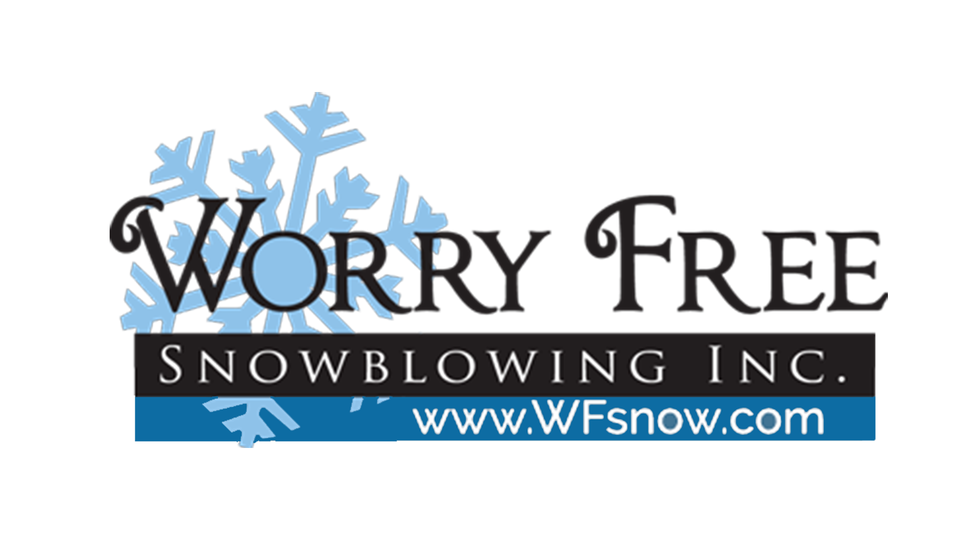 Worry Free Snowblowing Logo