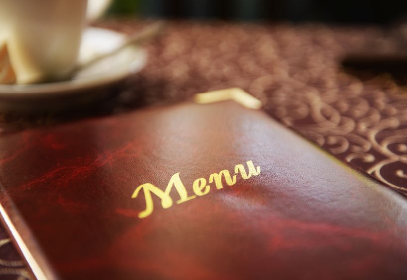 Photo de la couverture du menu