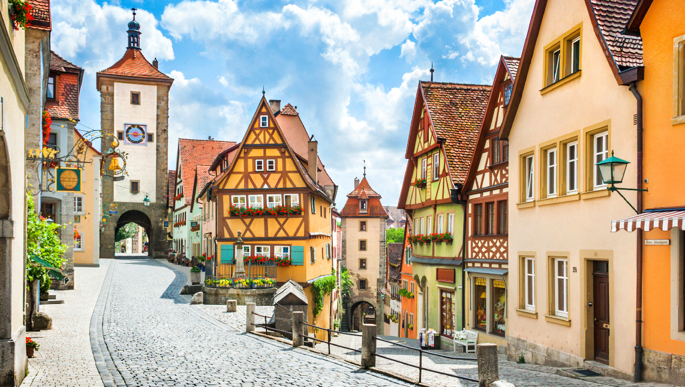 colourful houses