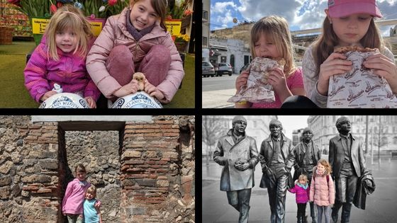 des enfants dans différentes régions d'Europe