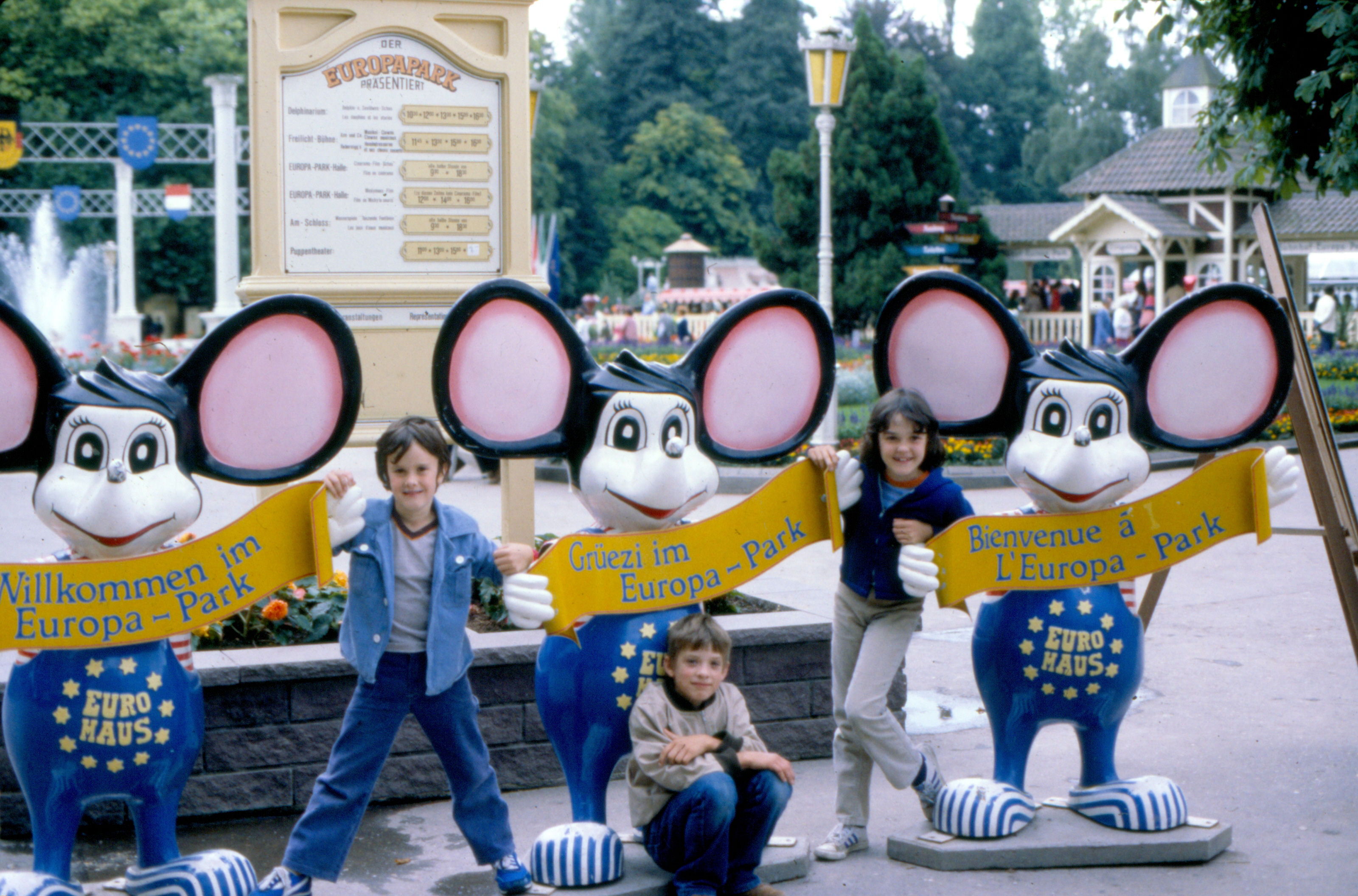 Europa Park : Rust Greg, Danny Pineault et Debbie