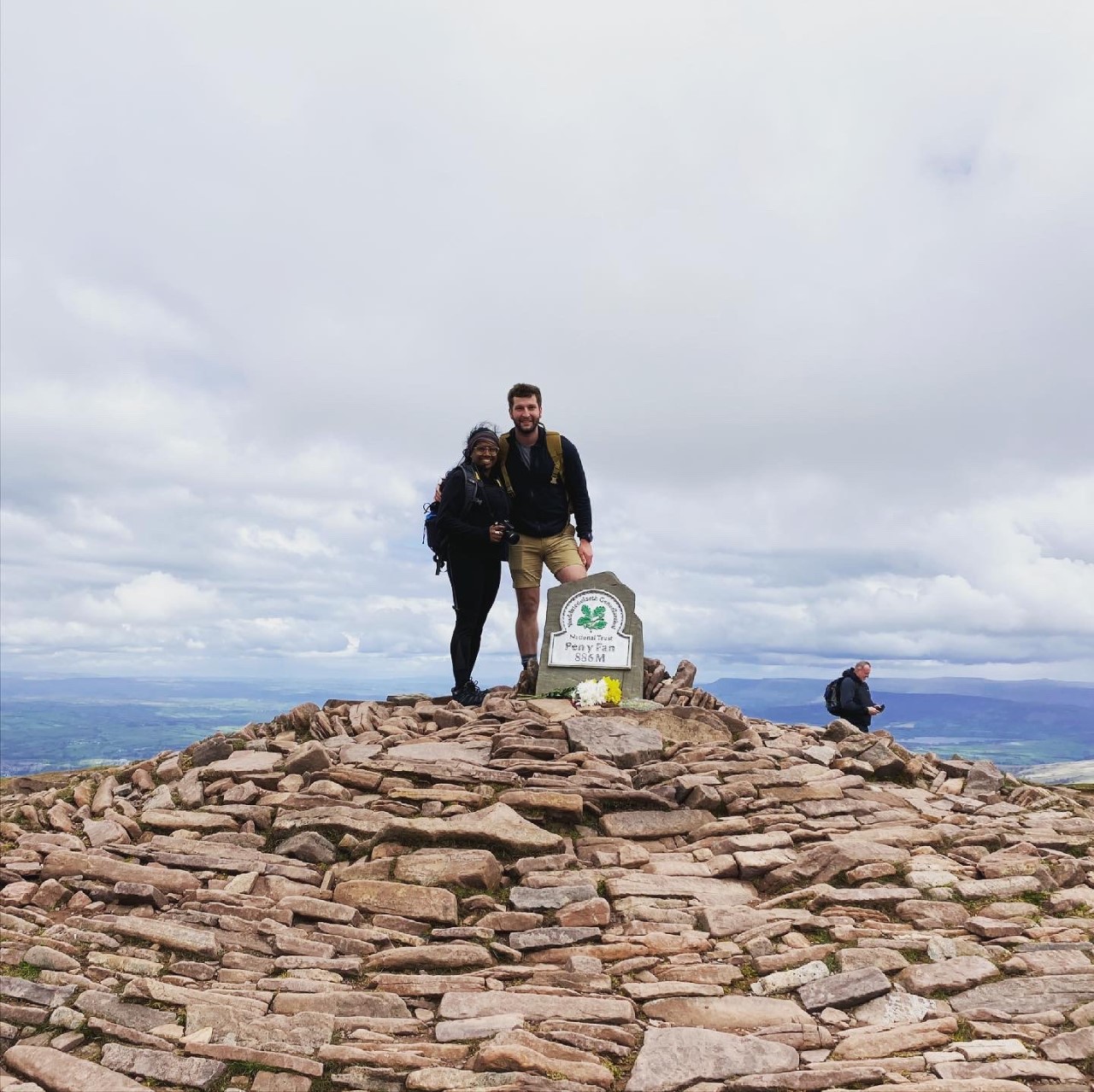 Indu et Ben Pen y Fan