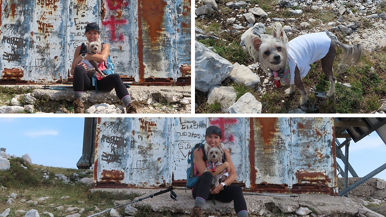 Suzie avec son chien