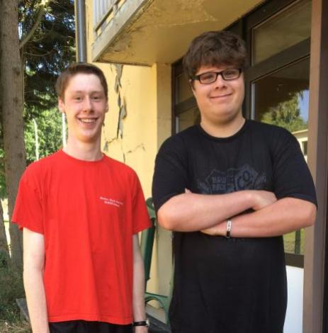 Participants PEJ, Simon Hopkins et Tyler Hambleton 