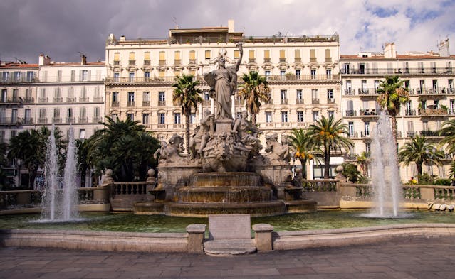 Photo de la place de la Liberté à Toulon, en France