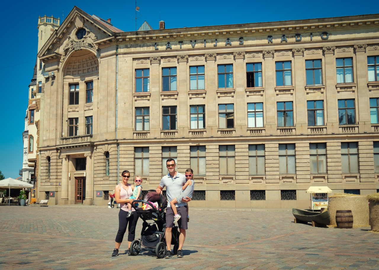 Joanie avec sa famille