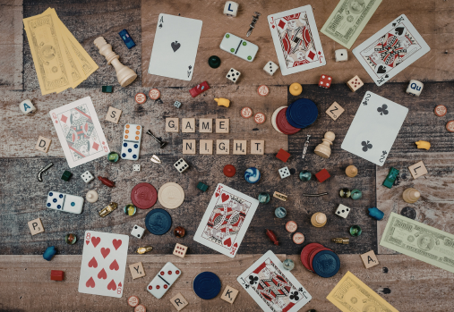 Une grande variété de jeux de société