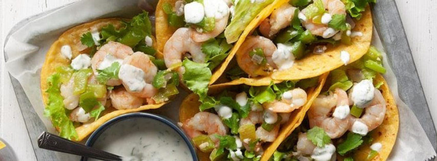 Tacos aux crevettes faciles