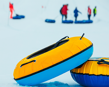 glissade sur tubes
