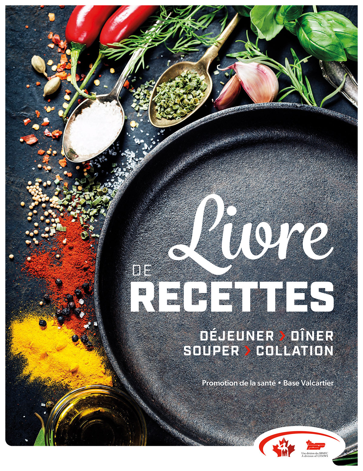 Livre de recettes Valcartier
