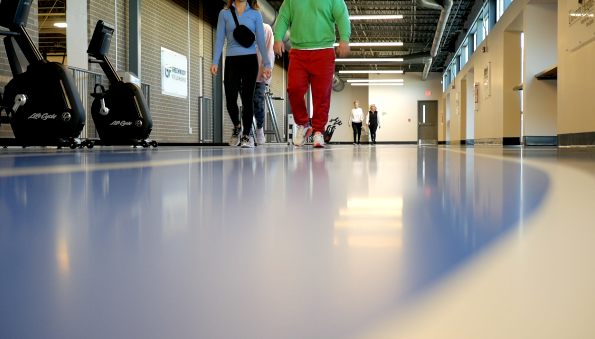 Marcher sur une piste