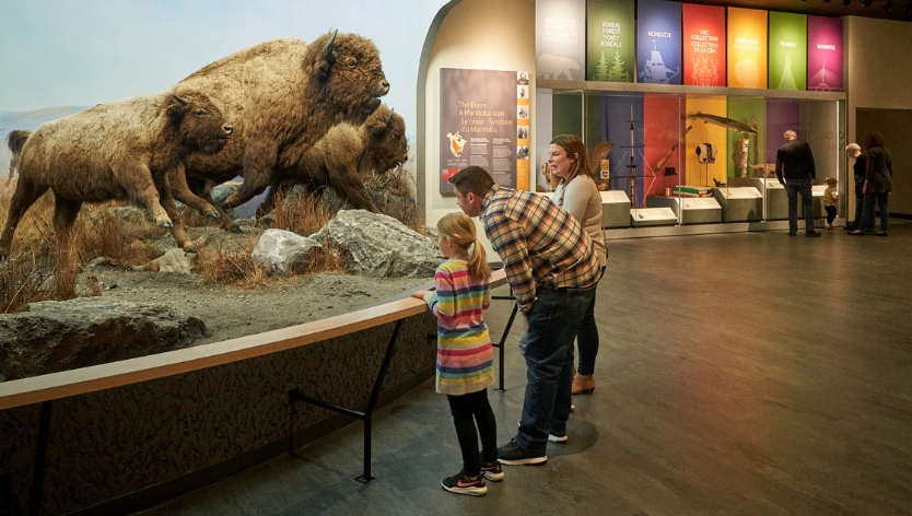 Photo prise au Musée du Manitoba