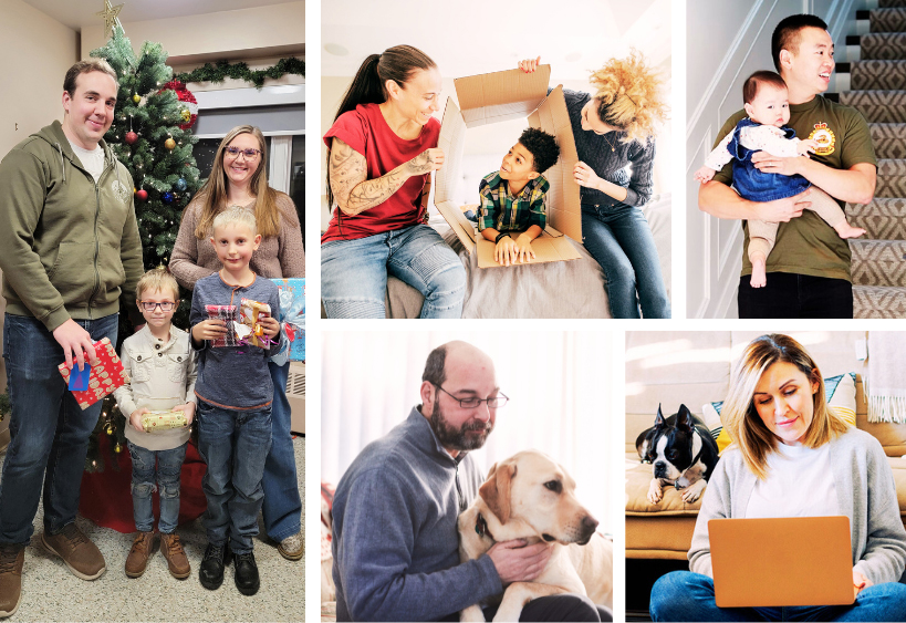 Une famille de militaires 