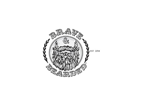 Logo Brave N Bearded