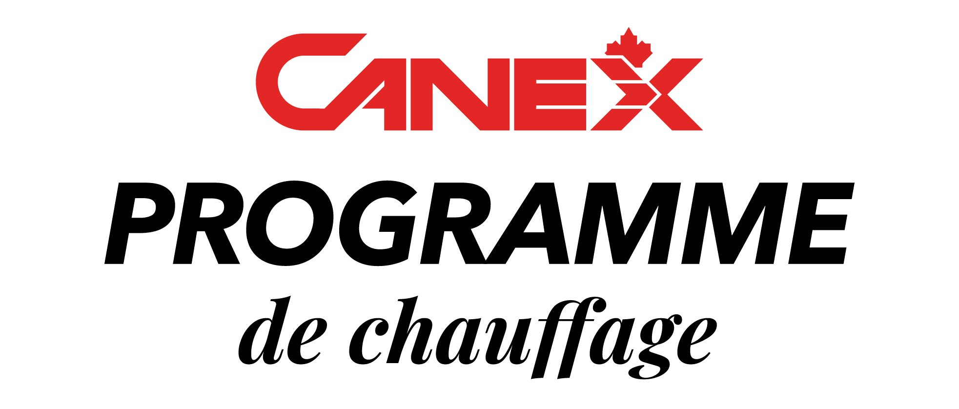 Logo CANEX programme de chauffage