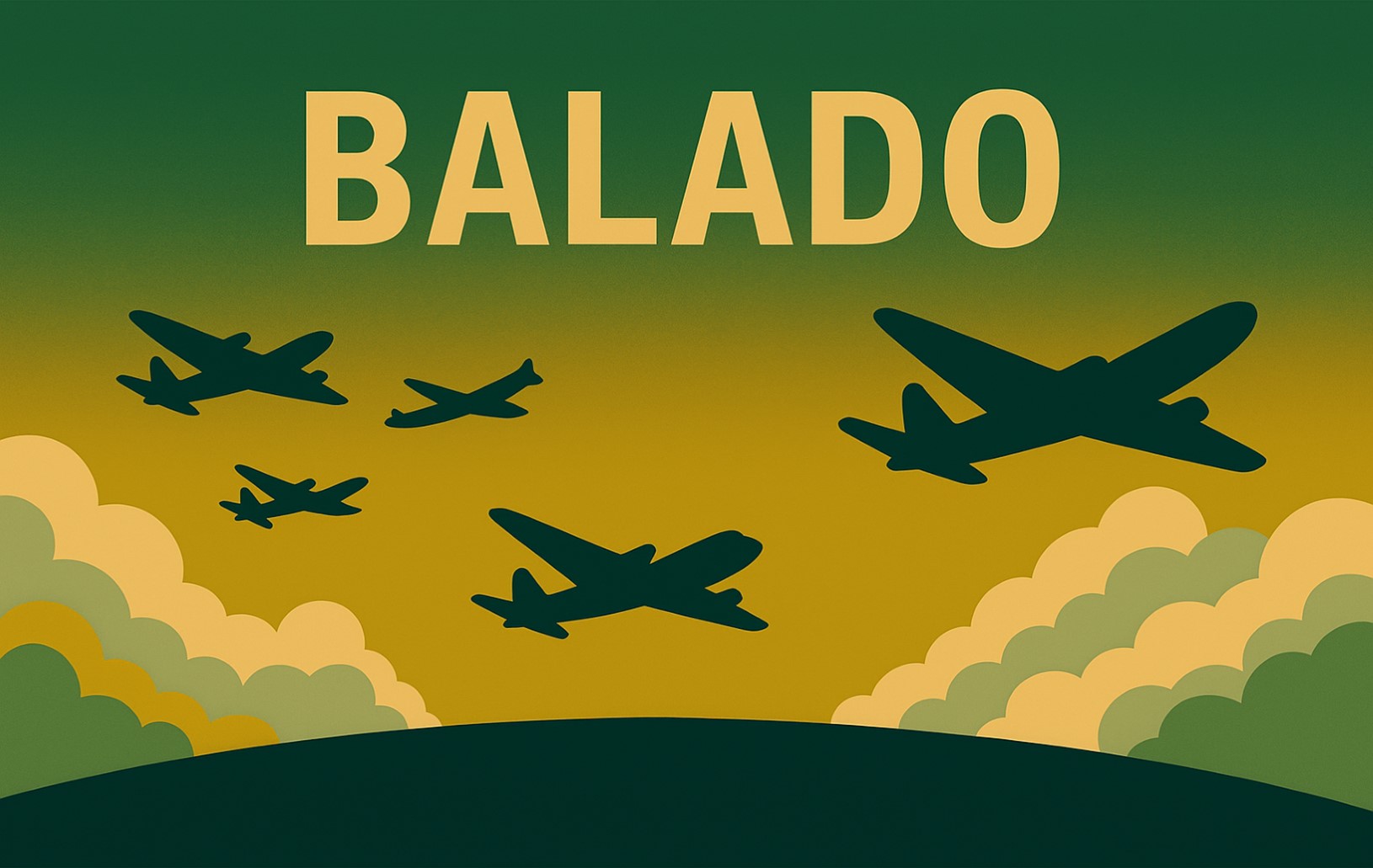 Le mot "Podcast" est inscrit sur l'image, tandis que des avions volent dans le ciel tout autour.