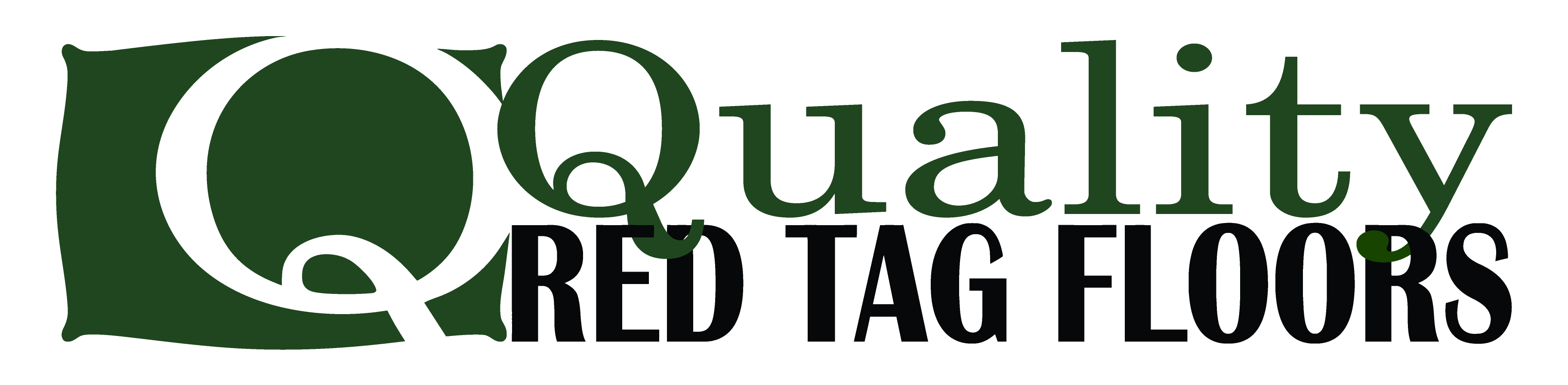 Logo Quality Red Tag Floors