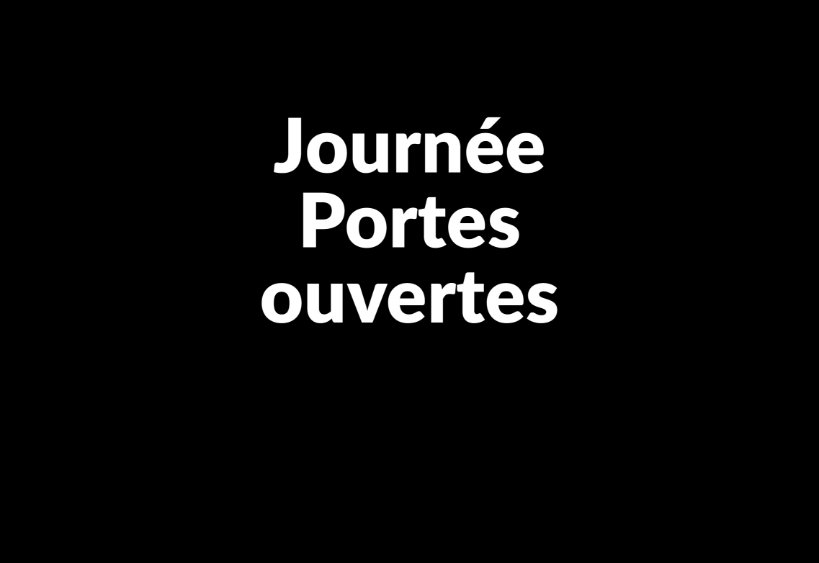 Journée portes ouvertes