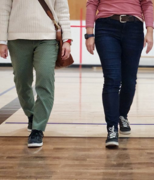 Marcher sur une piste