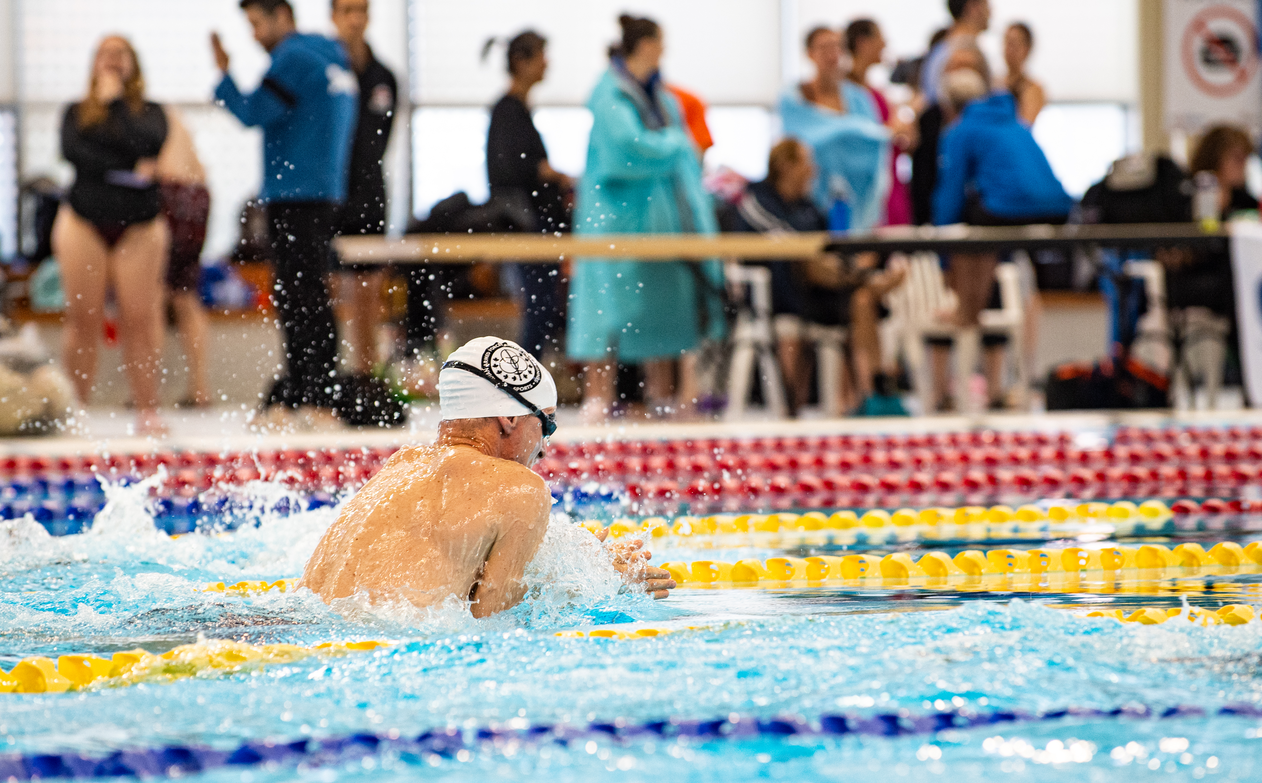 person swimming